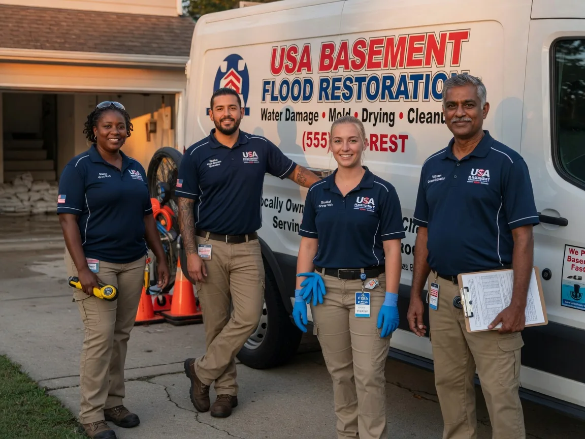 Basement Flood Cleanup company in Houlka, MS